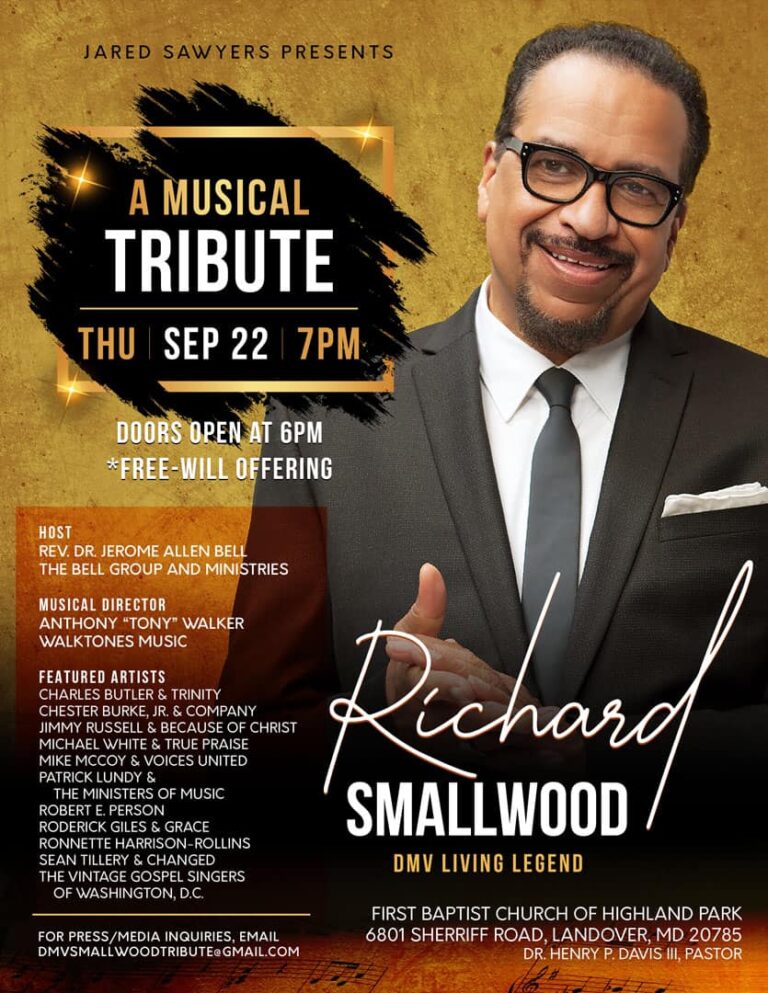 Jared Sawyers: Richard Smallwood’s biggest fan discuss the legend’s influence and impact