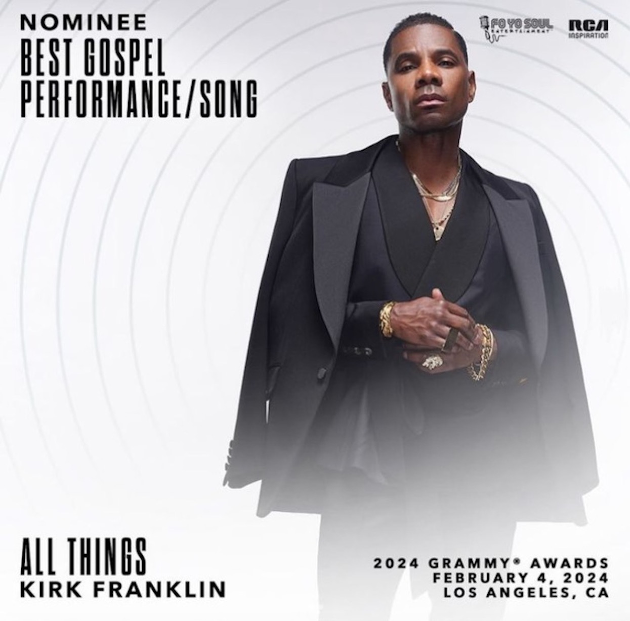 Kirk Franklin-2024 Grammy nomination-All Things-photo