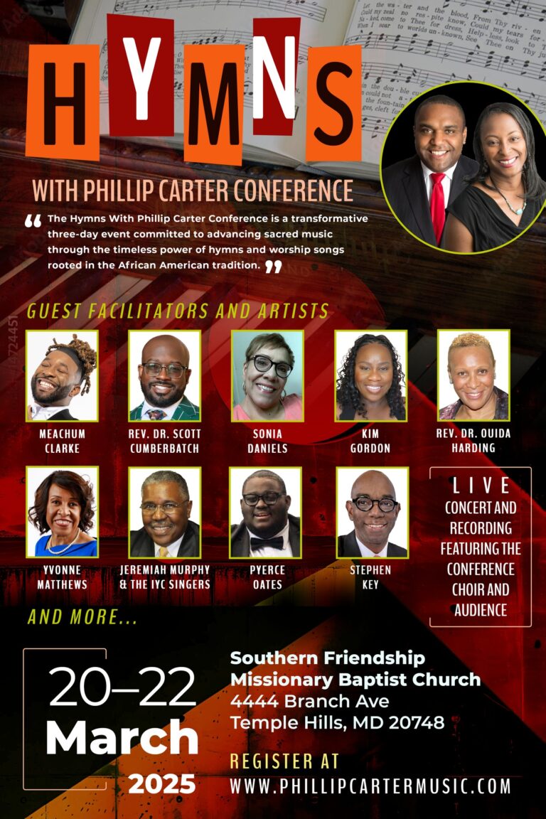 Hymns with Phillip Carter Conference set for March