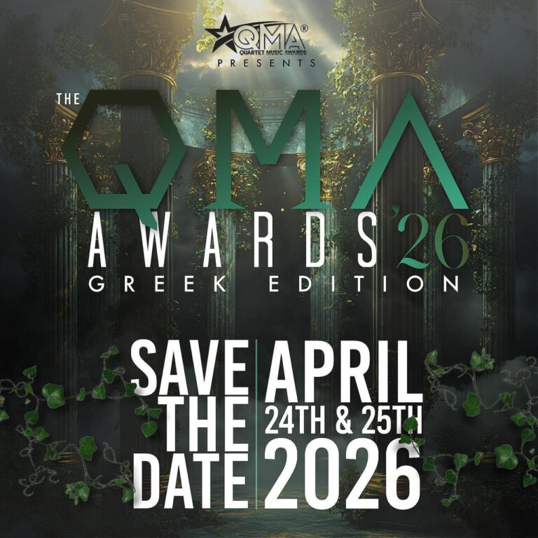 The Quartet Music Awards® 4th Annual Celebration Set for April 25 In Charlotte, NC.