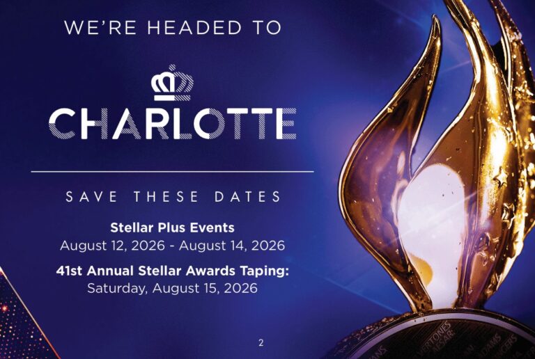 Charlotte to Host 41st Annual Stellar Gospel Music Awards